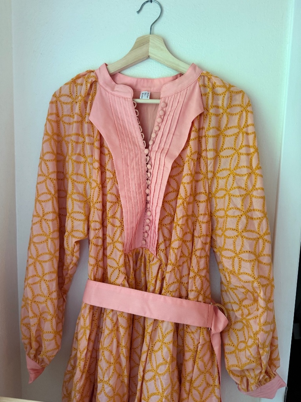 Button Mini Dress, XL